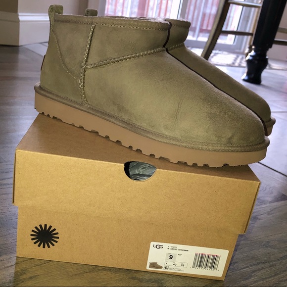 classic ultra mini ankle boot antelope